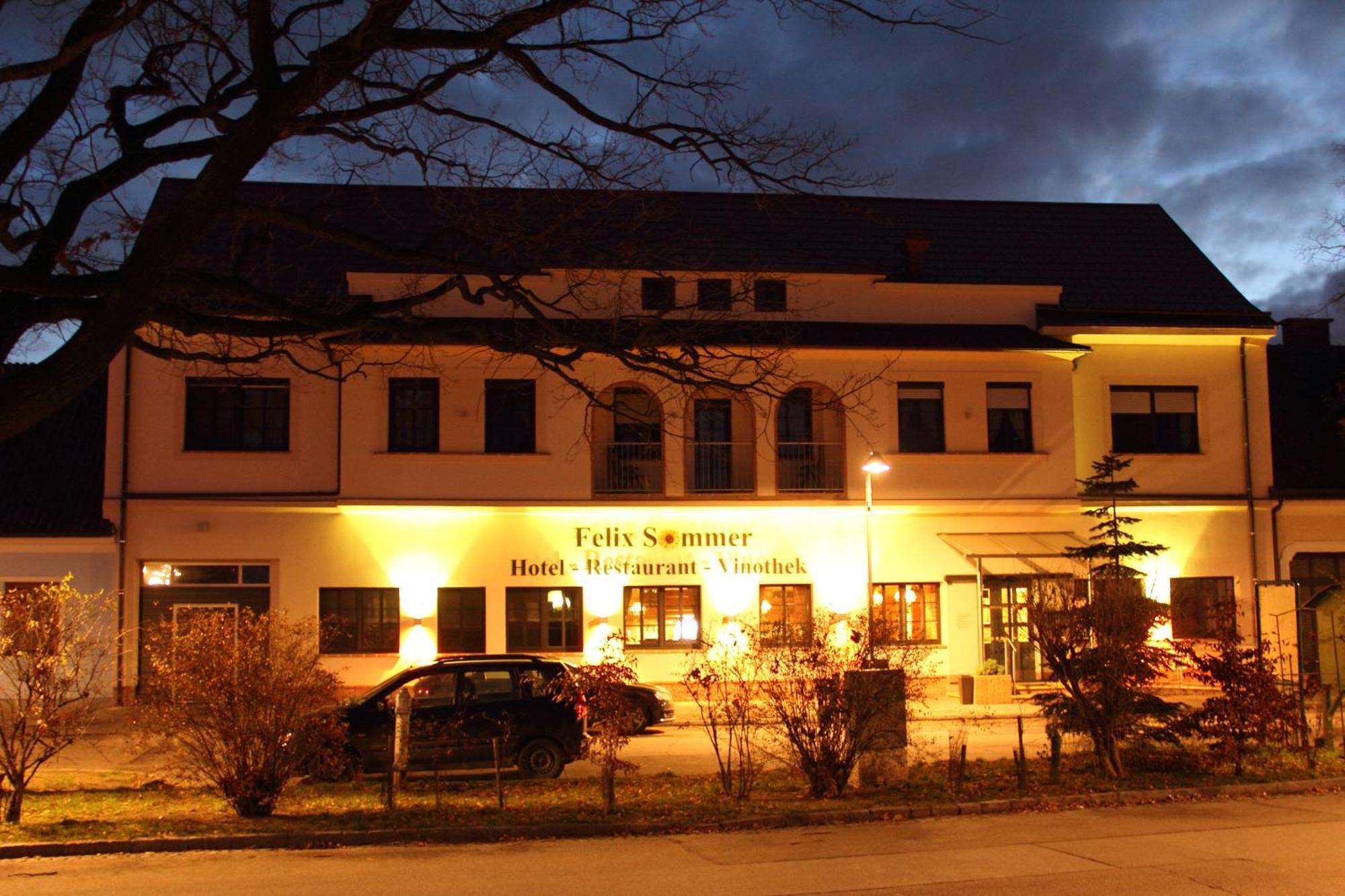 Hotel-Restaurant-Vinothek Felix Sommer Auersthal Εξωτερικό φωτογραφία